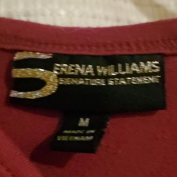 SERENA WILLIAMS FRINGE TOP M - Picture 2 of 6